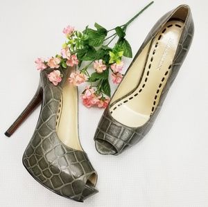 Enzo Angiolini Alligator Pumps